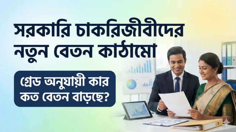 সরকারি চাকরিজীবীদের নতুন বেতন কাঠামো