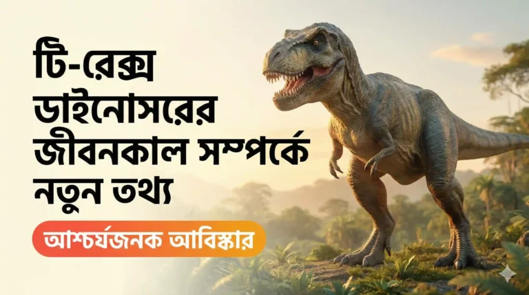 টি-রেক্স ডাইনোসরের নতুন রহস্য। বিজ্ঞানীরা যা জানালেন
