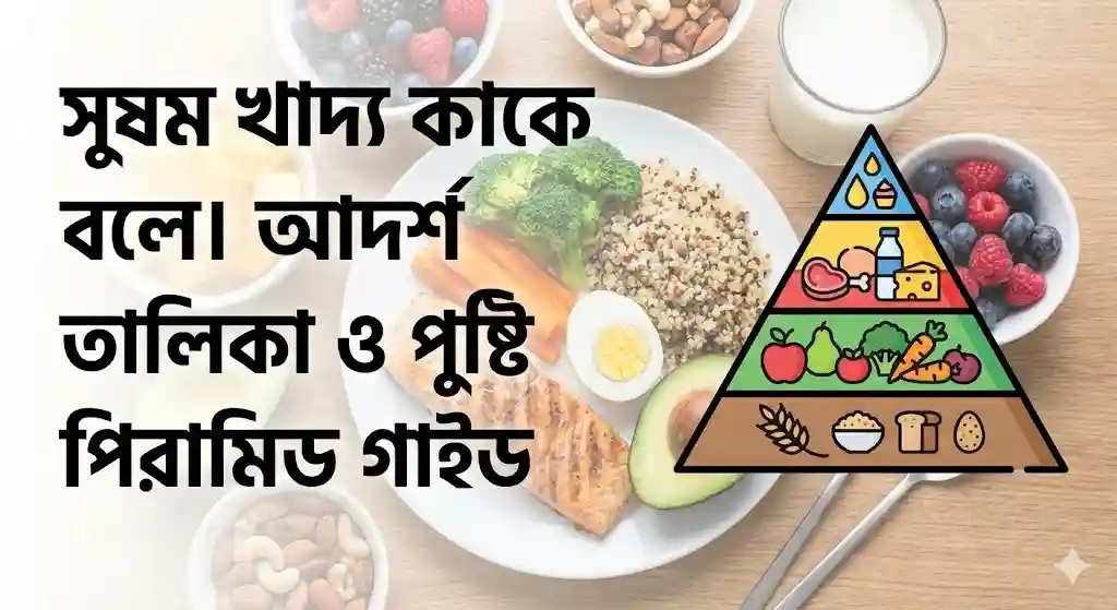 সুষম খাদ্য কাকে বলে