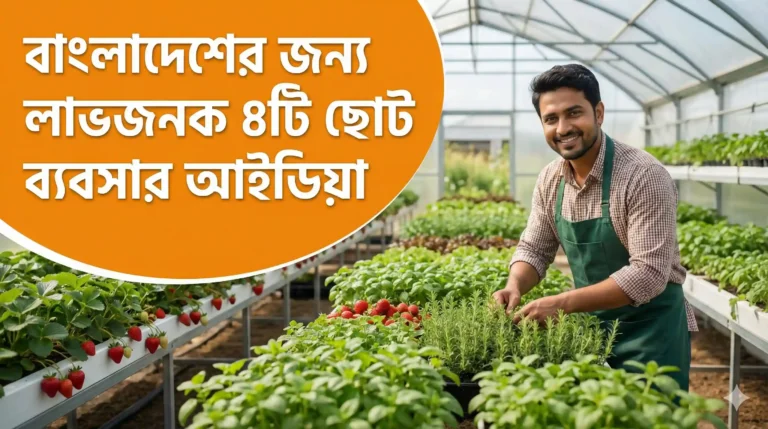 বাংলাদেশের জন্য লাভজনক ৪টি ছোট ব্যবসার আইডিয়া যা নতুন উদ্যোক্তাদের সফলতার পথে নিয়ে যায়