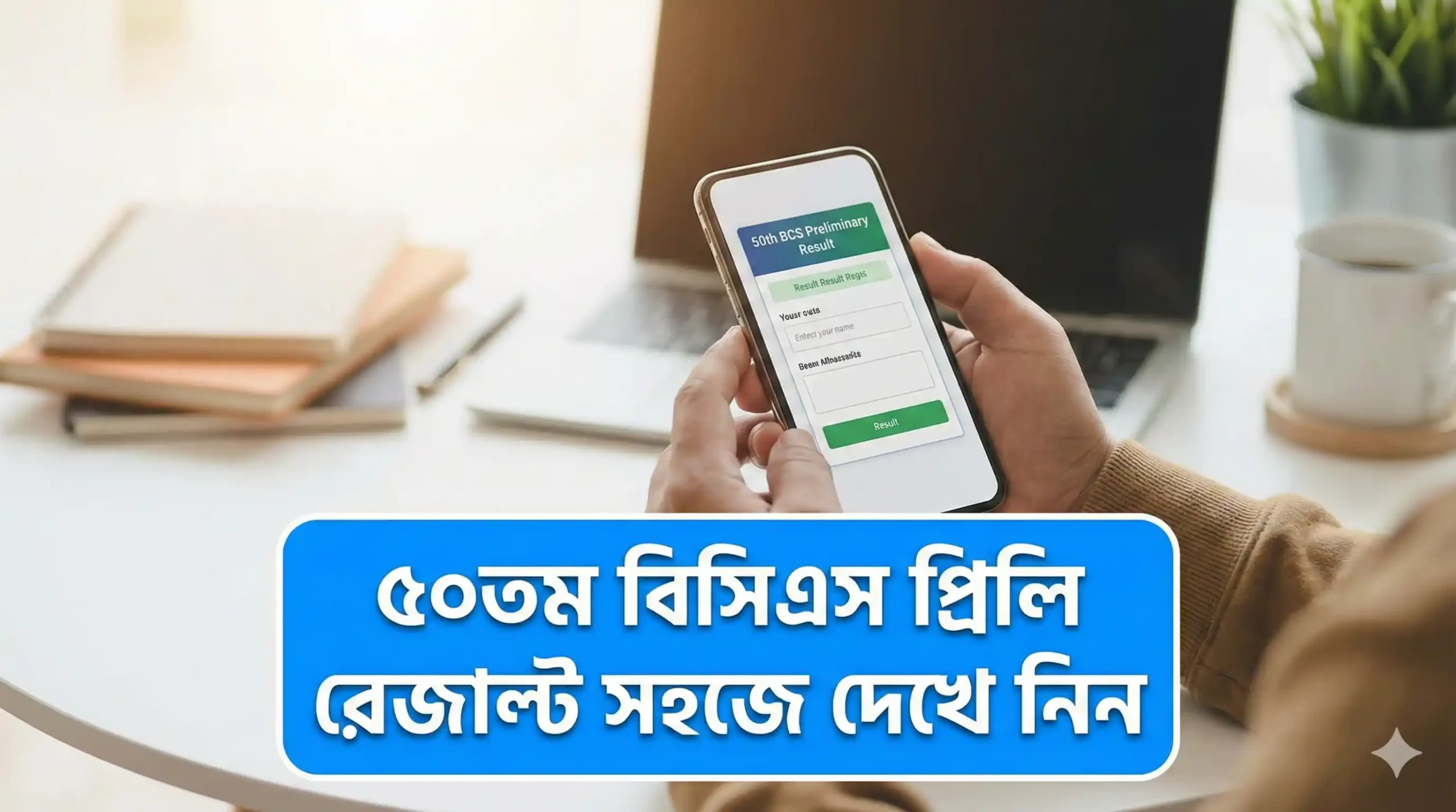 ৫০তম বিসিএস প্রিলি রেজাল্ট ২০২৬ সহজে দেখে নিন