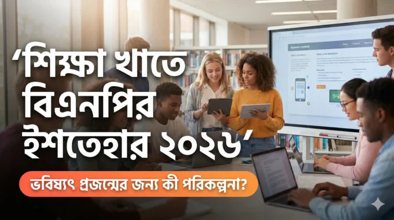 শিক্ষা খাতে বিএনপির ইশতেহার ২০২৬: জিডিপির পাঁচ শতাংশ বরাদ্দে কী বদল আসতে পারে