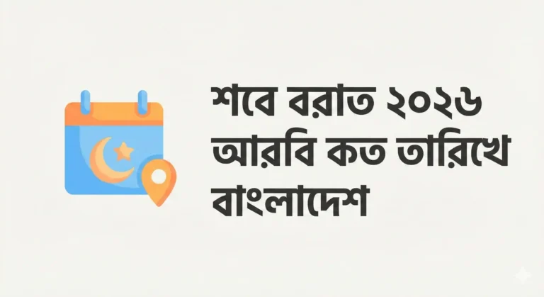শবে বরাত ২০২৬ আরবি কত তারিখে বাংলাদেশ: সঠিক হিজরি তারিখ ও ইবাদতের গুরুত্ব