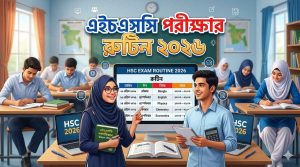 এইচএসসি পরীক্ষার রুটিন ২০২৬ || HSC Exam Routine 2026 PDF